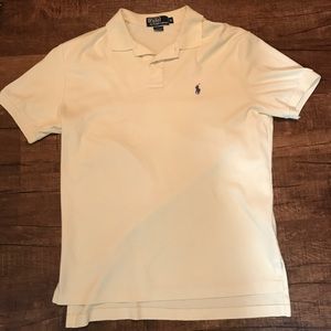 Vintage Polo Ralph Lauren Polo Shirt Off White